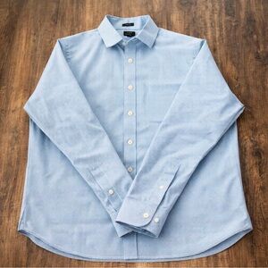 J. Crew Men's Light Blue Button Down Shirt